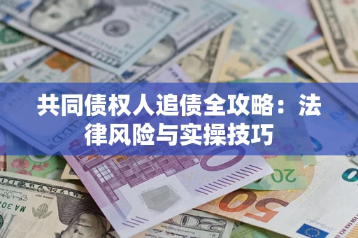 武汉共同债权人追债全攻略：法律风险与实操技巧