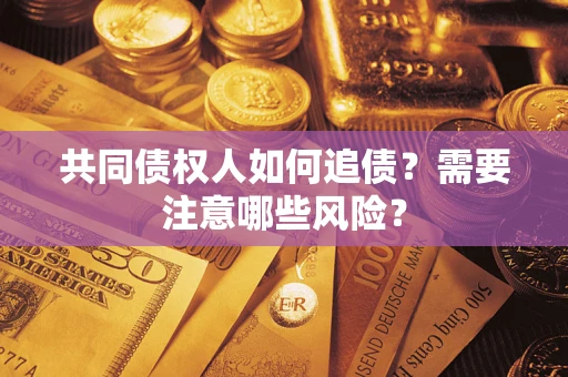 武汉共同债权人如何追债？需要注意哪些风险？