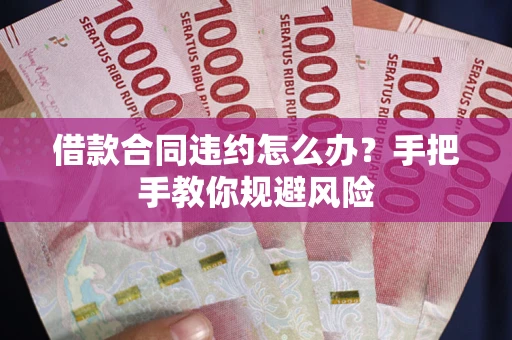武汉借款合同违约怎么办？手把手教你规避风险