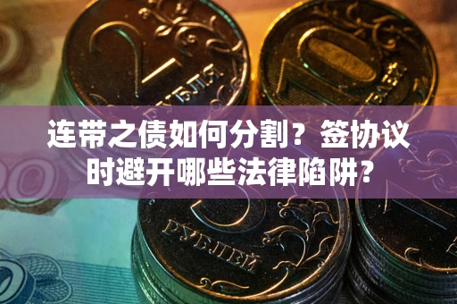 武汉连带之债如何分割？签协议时避开哪些法律陷阱？