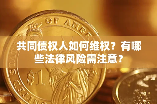 武汉共同债权人如何维权？有哪些法律风险需注意？