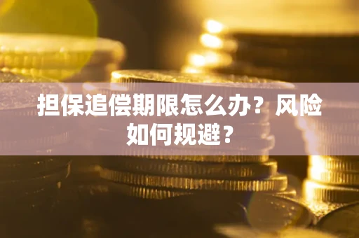 武汉担保追偿期限怎么办？风险如何规避？