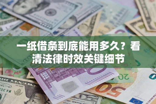 武汉一纸借条到底能用多久？看清法律时效关键细节