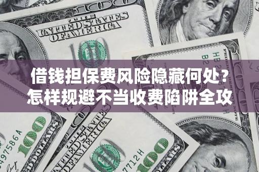 武汉借钱担保费风险隐藏何处？怎样规避不当收费陷阱全攻略！