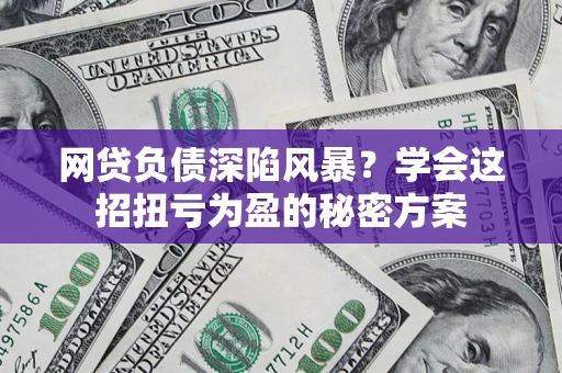 武汉网贷负债深陷风暴？学会这招扭亏为盈的秘密方案