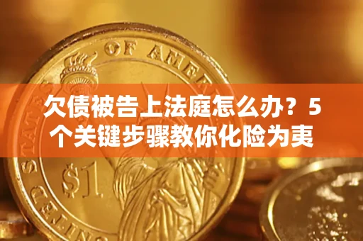 武汉欠债被告上法庭怎么办？5个关键步骤教你化险为夷