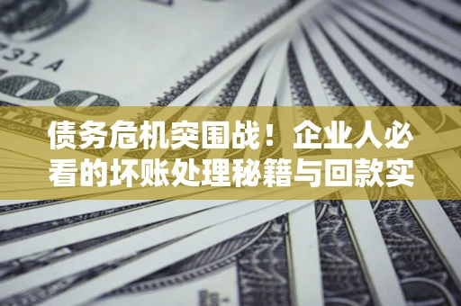 武汉债务危机突围战！企业人必看的坏账处理秘籍与回款实战指南